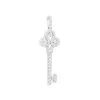 14K White Gold Round Diamond Key Pendant 1.57ct -Fashion Accessories Shop 14k gold round diamond key pendant 157ct p 30603 wh