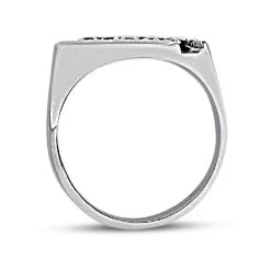 Thin 14K White Gold Round Diamond Ladies Ring 0.40ct -Fashion Accessories Shop 14k gold round diamond ladies ring 040ct p 29404 back white