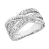 14K White Gold Round Diamond Ladies Ring 0.75ct 10.8mm -Fashion Accessories Shop 14k gold round diamond ladies ring 075ct p 29262 white