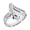 14K White Gold Round Diamond Ladies Ring 0.80ct 18.8mm -Fashion Accessories Shop 14k gold round diamond ladies ring 080ct p 29460 white