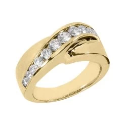 14K White Gold Round Diamond Ladies Ring 0.80ct 7.7mm -Fashion Accessories Shop 14k gold round diamond ladies ring 080ct p 29630 yellow