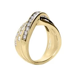 14K White Gold Round Diamond Ladies Ring 1.19ct 9 14K White Gold Round Diamond Ladies Ring 1.19ct -Fashion Accessories Shop 14k gold round diamond ladies ring 119ct p 29486 back yellow