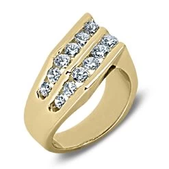 14K White Gold Round Diamond Ladies Ring 1.52ct 7mm -Fashion Accessories Shop 14k gold round diamond ladies ring 152ct p 29164 yellow