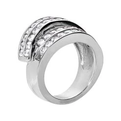 14K White Gold Round Diamond Ladies Ring 1.84ct 13.6mm -Fashion Accessories Shop 14k gold round diamond ladies ring 184ct p 29388 back white