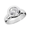 14K White Gold Round Diamond Ladies Ring 2.25ct 6.4mm -Fashion Accessories Shop 14k gold round diamond ladies ring 225ct p 29557 white