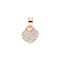 14K White Gold Round Diamond Pave Heart Pendant 0.50ct 3/8in (10mm) 10 14K White Gold Round Diamond Pave Heart Pendant 0.50ct 3/8in (10mm) -Fashion Accessories Shop 14k gold round diamond pave heart pendant 050ct p 27697 ro