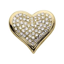 14K White Gold Round Diamond Pave Heart Pendant 1.28ct -Fashion Accessories Shop 14k gold round diamond pave heart pendant 128ct p 27818 yellow 20220426