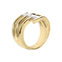 14K White Gold Round Diamond Right Hand Ladies Ring 0.30ct -Fashion Accessories Shop 14k gold round diamond right hand ladies ring 030ct p 29763 back yellow