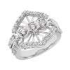 14K White Gold Round Diamond Right Hand Ladies Ring 1.45ct -Fashion Accessories Shop 14k gold round diamond right hand ladies ring 145ct p 29819 white
