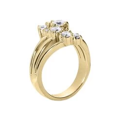 14K White Gold Round Diamond Right Hand Ring 0.76ct 9 14K White Gold Round Diamond Right Hand Ring 0.76ct -Fashion Accessories Shop 14k gold round diamond right hand ring 076ct p 29749 back yellow