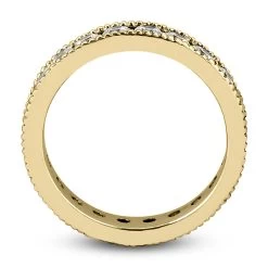 Thin 14K White Gold Round Diamonds Eternity Band 1.54ct -Fashion Accessories Shop 14k gold round diamonds eternity band 154ct p 24833 additional yellow