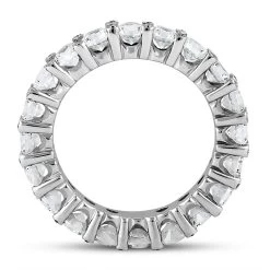 Thin 14K White Gold Round Diamonds Eternity Band 3.10ct -Fashion Accessories Shop 14k gold round diamonds eternity band 310ct p 24832 additional white