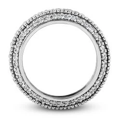 14K White Gold Round Diamonds Eternity Ring 2.06ct -Fashion Accessories Shop 14k gold round diamonds eternity ring 206ct p 24865 additional white