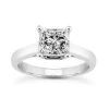 14K White Gold Solitaire Engagement Ring 0.30ct 2.35mm -Fashion Accessories Shop 14k gold solitaire engagement ring 030ct p 29070 white