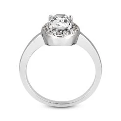14K White Gold Unique Diamond Engagement Ring 0.62ct 1.95mm -Fashion Accessories Shop 14k gold unique diamond engagement ring 062ct p 24079 additional white