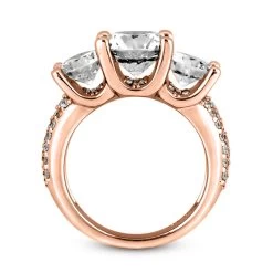 14K White Gold Unique Diamond Engagement Ring 2.90ct -Fashion Accessories Shop 14k gold unique diamond engagement ring 290ct p 24098 additional rose