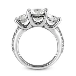 14K White Gold Unique Diamond Engagement Ring 2.90ct -Fashion Accessories Shop 14k gold unique diamond engagement ring 290ct p 24098 additional white