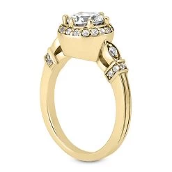 14K White Gold Unique Diamond Engagement Ring Set 0.25ct -Fashion Accessories Shop 14k gold unique diamond engagement ring set 025ct p 23622 additional yellow