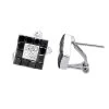 14K White Gold White Black Diamonds Stud Earrings 1.45ct -Fashion Accessories Shop 14k gold white black diamonds stud earrings 145ct p 5707 white