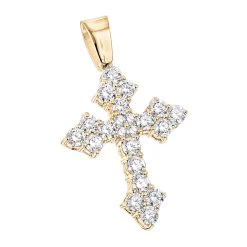 14K White Gold Women's Diamond Cross Pendant 2.12ct 9 14K White Gold Women's Diamond Cross Pendant 2.12ct -Fashion Accessories Shop 14k gold womens diamond cross pendant 212ct p 6572 ye