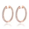 14K Rose Gold Large Inside Out Diamond Hoop Earrings 6ct -Fashion Accessories Shop 14k inside out diamond hoop earrings 600ct p 35702 ro