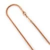 14K Rose Gold Franco Chain 2.5mm 24-30in -Fashion Accessories Shop 14k rose gold franco chain 25mm 24 30in 1