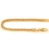 Solid 14K Yellow Gold Franco Chain 3mm 24-40in -Fashion Accessories Shop 14k solid yellow gold franco chain 3mm 24 40in 1
