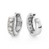 14K White Gold Unique Huggie Diamond Earrings 0.77ct 2 14K White Gold Unique Huggie Diamond Earrings 0.77ct -Fashion Accessories Shop 14k unique huggie diamond earrings 077ct p 22348 wh