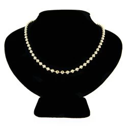 Men's 14K Yellow Gold Moon Cut Bead Chain 5mm 22-40in -Fashion Accessories Shop 14k white gold moon cut bead chain 5mm 22 40in bodye