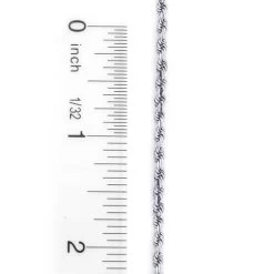 14K White Gold Rope Chain 3mm 22-30in -Fashion Accessories Shop 14k white gold rope chain 3mm 22 30in 3