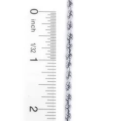 14K White Gold Rope Chain 4mm 22-30in -Fashion Accessories Shop 14k white gold rope chain 4mm 22 30in 3