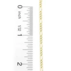 Men's 14K Yellow Gold Figaro Chain 2.5mm 22-24in 9 Men's 14K Yellow Gold Figaro Chain 2.5mm 22-24in -Fashion Accessories Shop 14k yellow gold figaro chain 25mm 22 24in 3