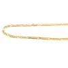 14K Yellow Gold Figaro Chain Item 4mm 20in - 40in
