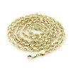 14K Yellow Gold Rope Chain 2mm 22-30in -Fashion Accessories Shop 14k yellow gold rope chain 2mm 22 30in 1