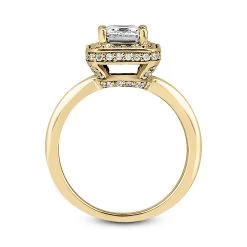 18K White Gold Diamond Engagement Ring 1.11ct 2.65mm -Fashion Accessories Shop 18k gold diamond engagement ring 111ct p 34686 additional yellow