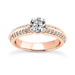 18K White Gold Diamond Engagement Ring 1.13ct -Fashion Accessories Shop 18k gold diamond engagement ring 113ct p 34902 rose 20220426