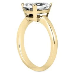 18K White Gold Diamond Engagement Ring Set 0.75ct Band: 2.5mm, Eng.: 2.3mm -Fashion Accessories Shop 18k gold diamond engagement ring set 075ct p 34020 additional yellow