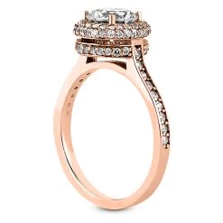 18K White Gold Diamond Engagement Ring Set 1.48ct Band: 2mm, Eng.: 2.1mm -Fashion Accessories Shop 18k gold diamond engagement ring set 148ct p 30127 additional rose