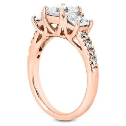 18K White Gold Diamond Engagement Ring Set 1.82ct -Fashion Accessories Shop 18k gold diamond engagement ring set 182ct p 30237 additional rose