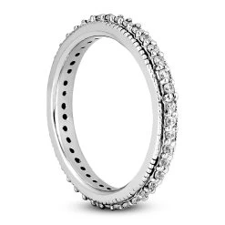 Thin 18K White Gold Diamond Eternity Band 0.38ct -Fashion Accessories Shop 18k gold diamond eternity band 038ct p 30496 back white 20220426