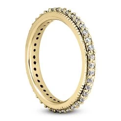 Thin 18K White Gold Diamond Eternity Band 0.38ct -Fashion Accessories Shop 18k gold diamond eternity band 038ct p 30496 back yellow 20220426