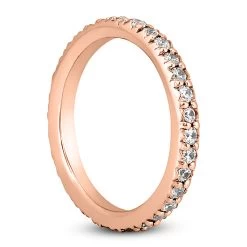 Thin 18K White Gold Diamond Eternity Band 0.64ct -Fashion Accessories Shop 18k gold diamond eternity band 064ct p 30442 back rose 20220426