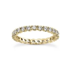 18K White Gold Diamond Eternity Band 4.55ct Round Diamonds -Fashion Accessories Shop 18k gold diamond eternity band 455ct p 30342 yellow 20220420 20220426
