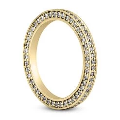 Ultra Thin 18K White Gold Diamond Eternity Ring 0.69ct -Fashion Accessories Shop 18k gold diamond eternity ring 069ct p 30559 back yellow 20220420 20220426