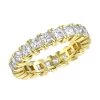 18K Yellow Gold Princess Cut Diamond Eternity Band 3.74ct Ladies Anniversary Ring -Fashion Accessories Shop 18k gold diamond eternity ring 374ct p 30421 ye
