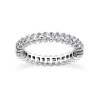 18K White Gold Diamond Eternity Ring 5.13ct