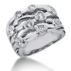 18K White Gold Diamond Right Hand Women's Ring 1.14ct -Fashion Accessories Shop 18k gold diamond right hand womens ring 114ct p 31609