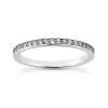 18K White Gold Diamond Wedding Band 0.21ct -Fashion Accessories Shop 18k gold diamond wedding band 021ct p 30294 white 20220426