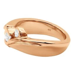 18K Yellow Gold Ladies Diamond Ring 0.31ct -Fashion Accessories Shop 18k gold ladies diamond ring 031ct p 31960 back rose