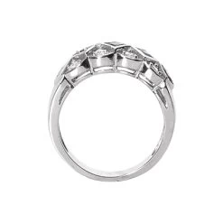 18K White Gold Ladies Diamond Ring 0.51ct -Fashion Accessories Shop 18k gold ladies diamond ring 051ct p 32624 back white 20220426